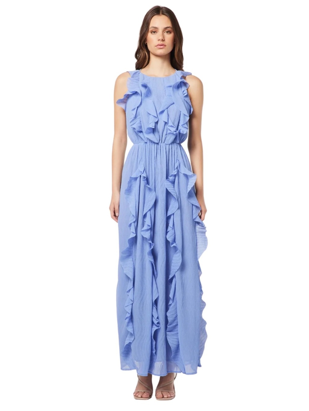 ELLIATT Alabaster Maxi Dress Lapis Blue Size Medium